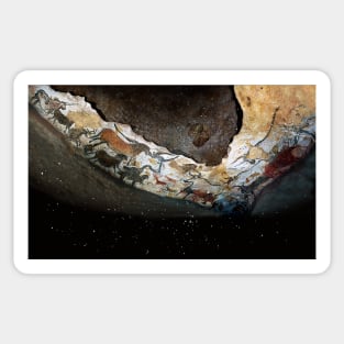 Lascaux cave paintings (E448/0081) Sticker